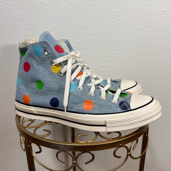 Tylor The Creator X Chuck Taylor 70 High Polka Dots UNISEX Sneakers Size 10 - Picture 1 of 11